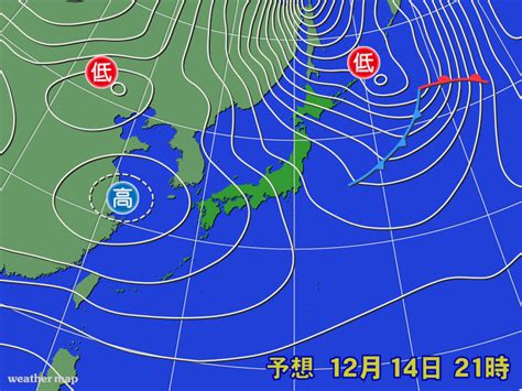 東低西高|冬の気圧配置はなぜ西高東低なのか？冬の気圧配置がもたらす影。